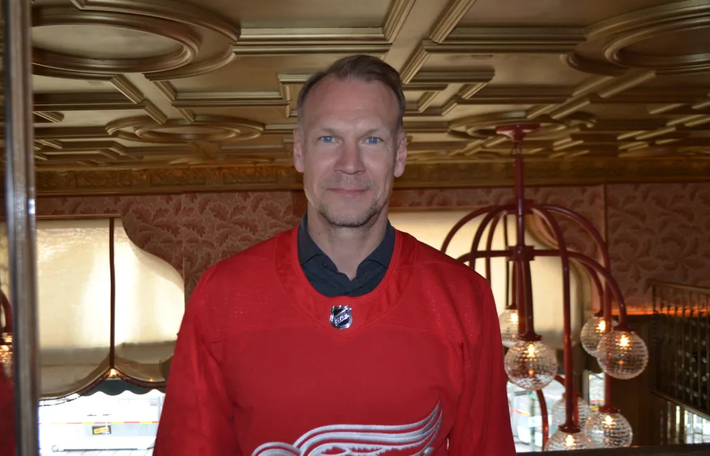Pappa Nicklas Lidström är en ikon i Detroit.