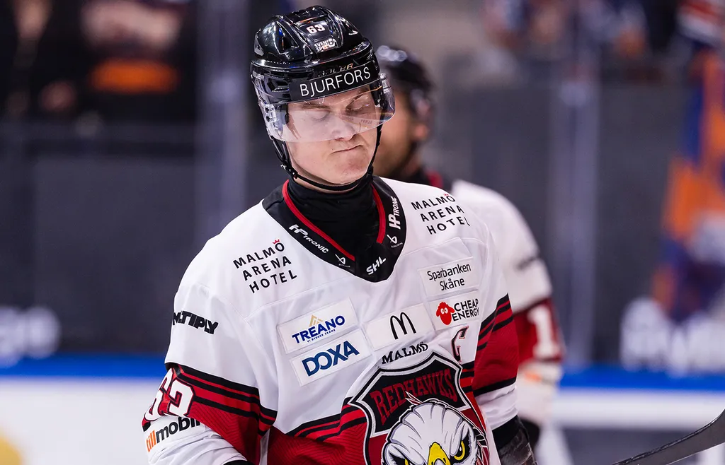 Fredrik Händemark utgick skadad för Malmö i lördags. 