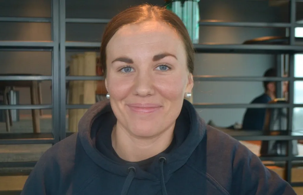 Anna Kjellbin var Damkronornas lagkapten under Lidl Hockey Games