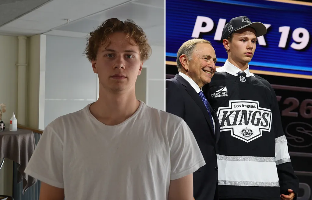 Elton Hermansson blir kvar i MoDo efter det påskrivna NHL-kontraktet. 