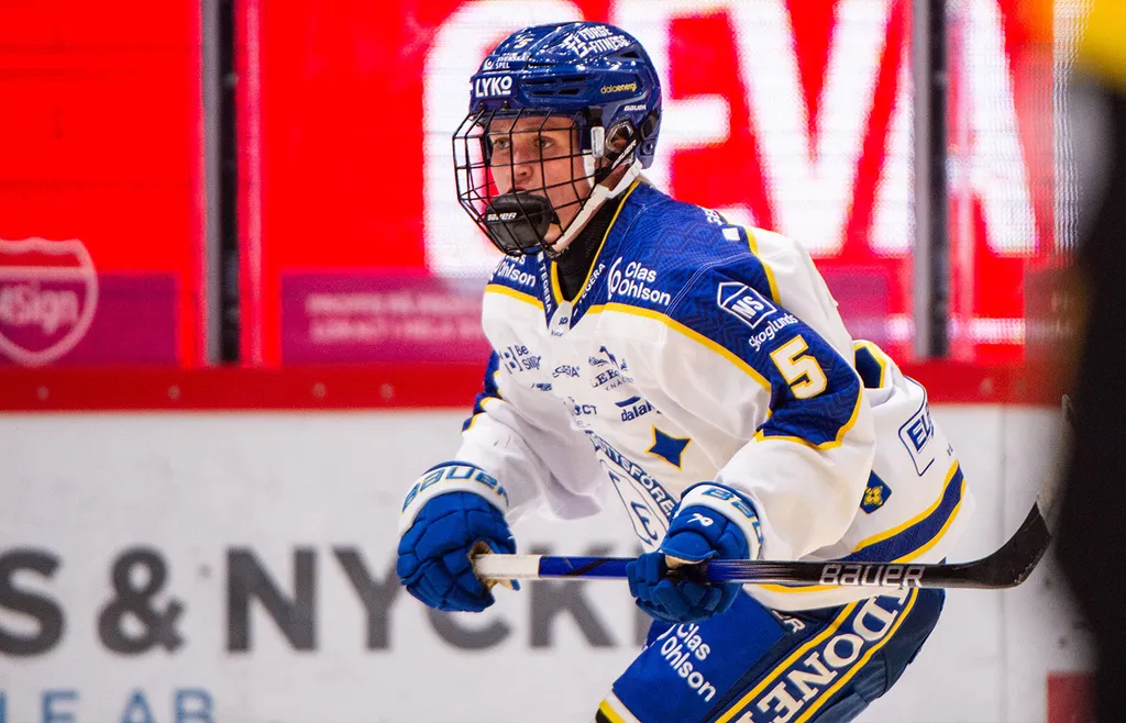 Hilda Ljungberg för Leksand i SDHL