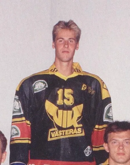En ung Fredrik Nilsson i Västerås.