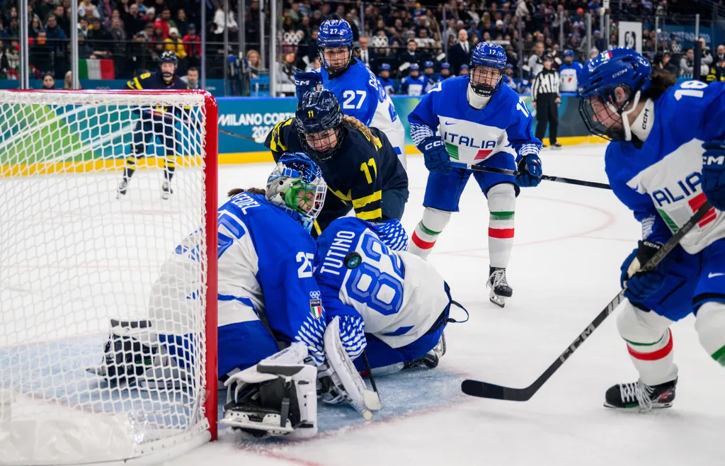 Fedel i matchen mot Sverige.