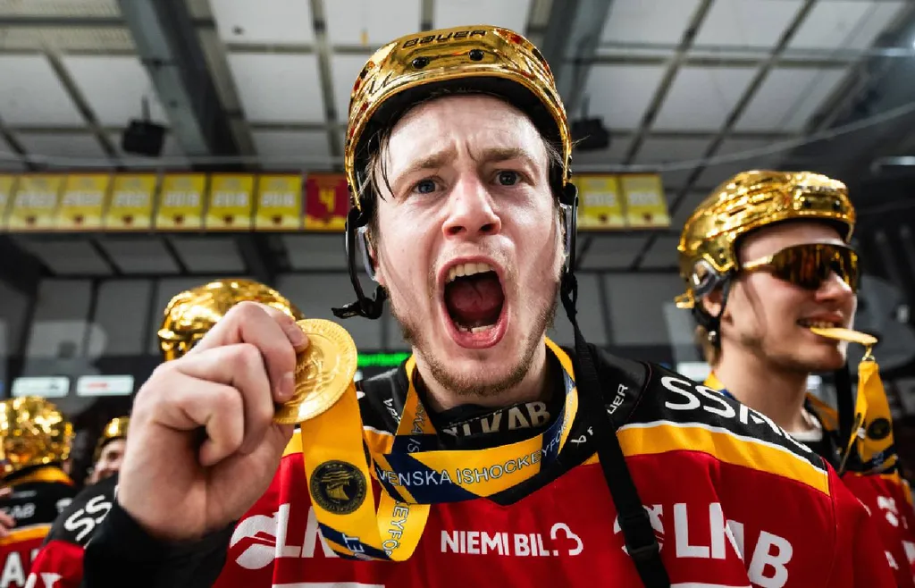 Pontus Andreasson fick fira guldet, äntligen