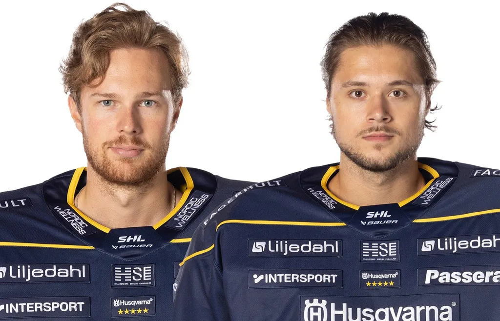 Hugo Alnefelt och Frederik Dichow