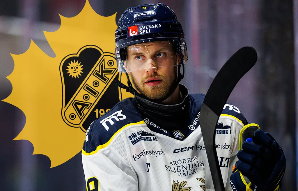 En av HockeyAllsvenskans bästa backar, Viktor Grahn, ska spela för Skellefteå. FOTO: Johan Axelsson/Bildbyrån