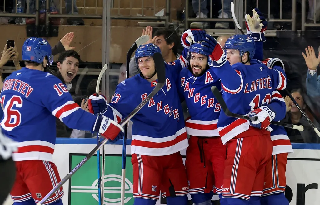 Mika Zibanejad gjorde två assist i nattens match.