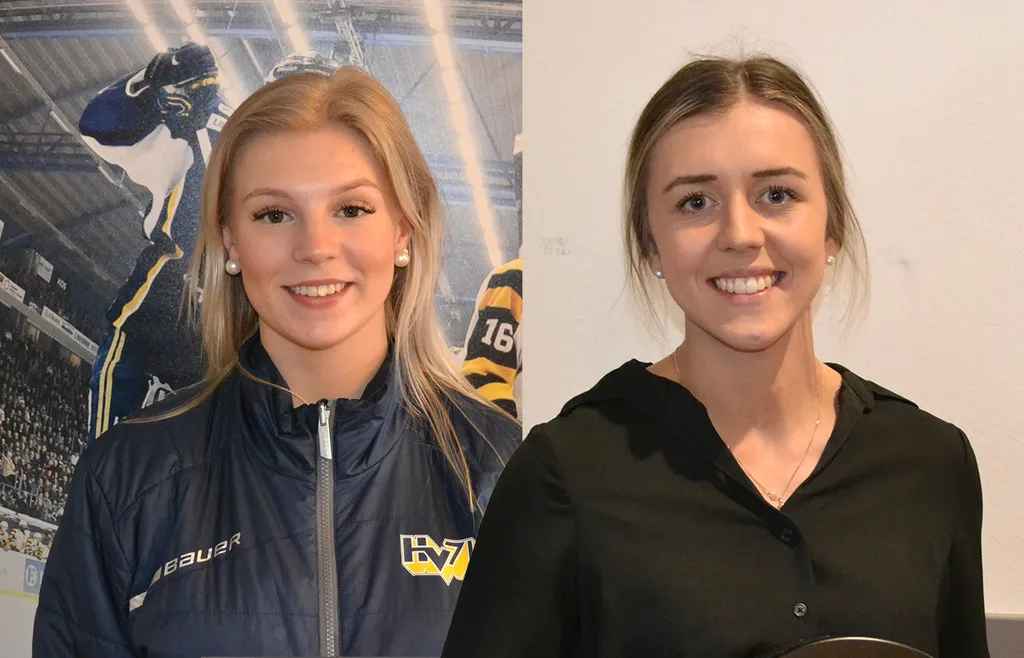 Thea Johansson och Linnéa Johansson. 