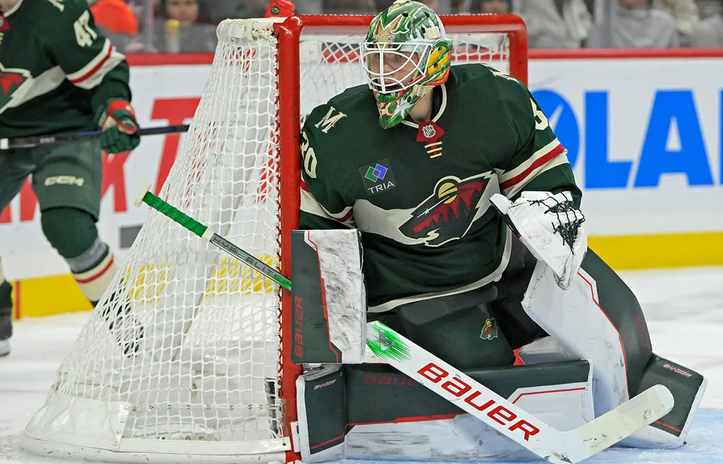 Jesper Wallstedt i Minnesota Wild