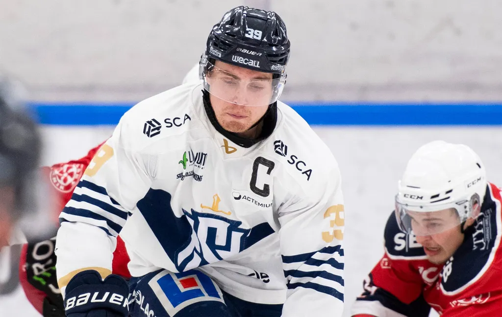 Nils Nordh var matchens gigant när Sundsvall slog ut Brödernas/Väsby. Foto: Jeanette Dahlström/Bildbyrån