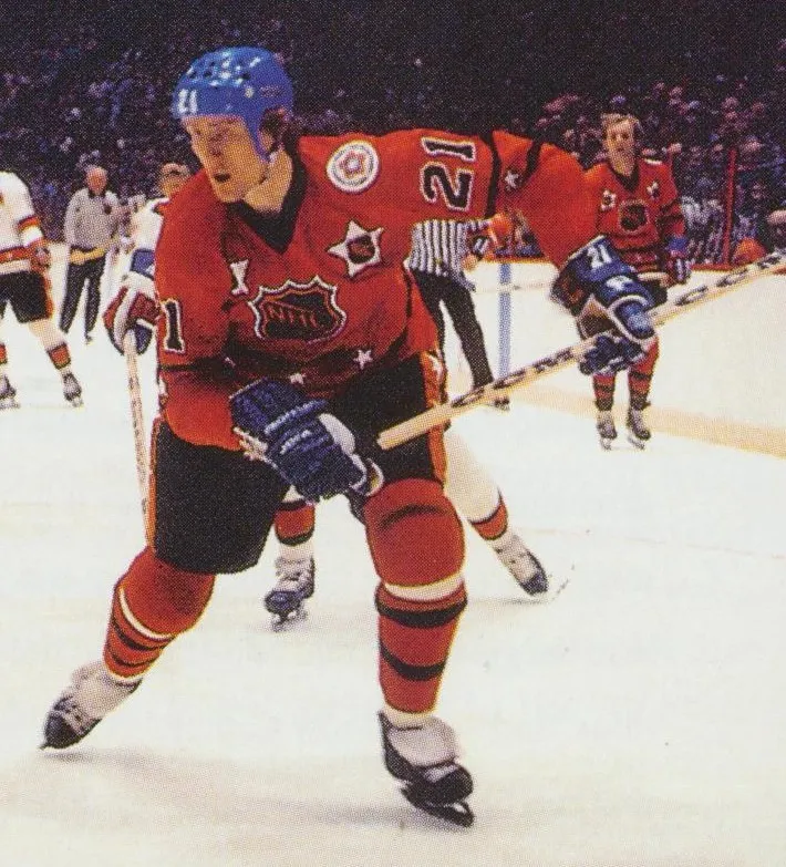 Börje Salming under en All Star-match 1976.