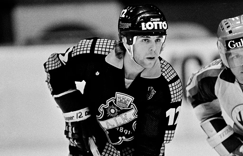 En av guldhjältarna, Mats Ulander. FOTO: Bildbyrån