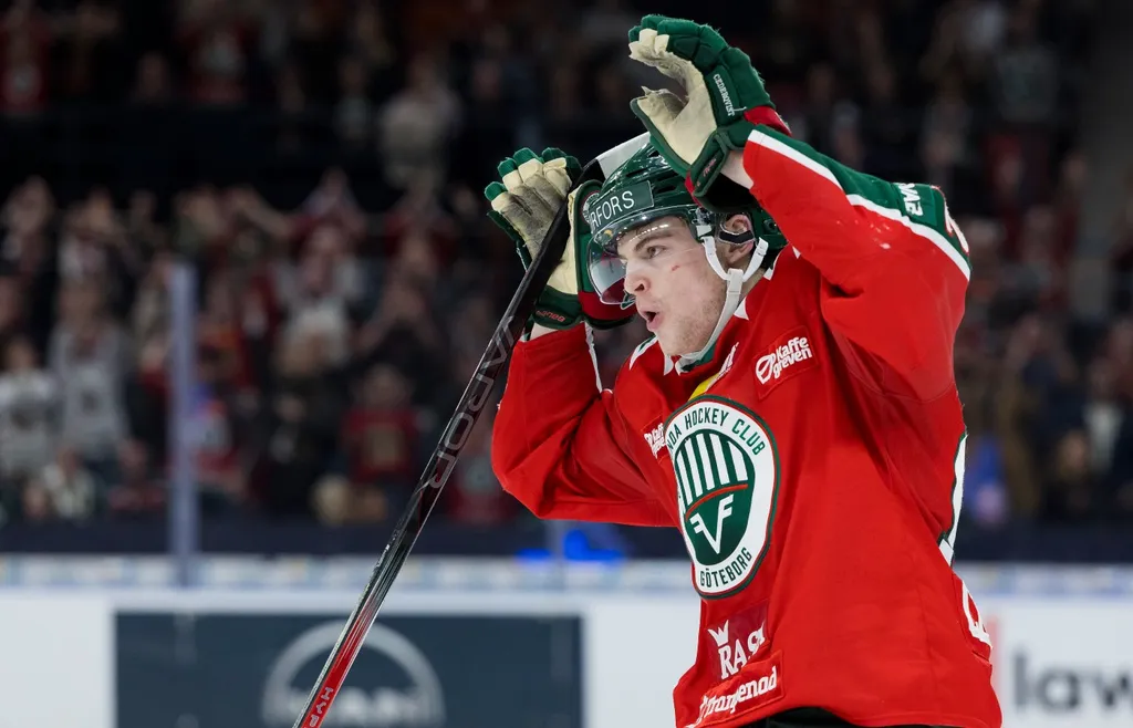 Filip Cederqvist som inte fått göra sin målgest i slutspelet än hoppas på större framgång mot Luleå