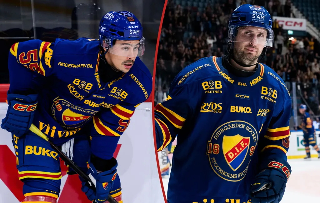 Charles Hudon och Marcus Krüger saknades på Djurgårdens träning. 