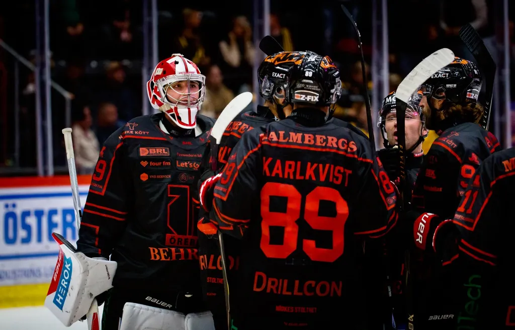 Filip Larsson storspelade mot Skellefteå.
Foto: Bildbyrån 
