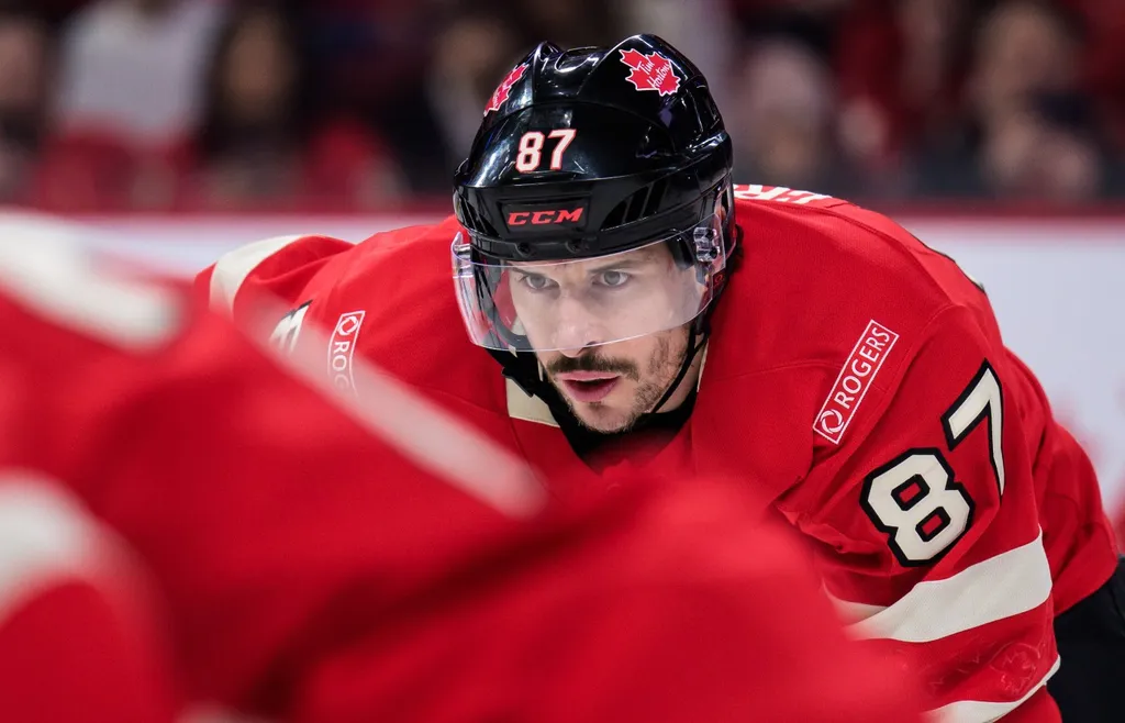 Sidney Crosby gör en imponerande insats för Kanada i 4 Nations