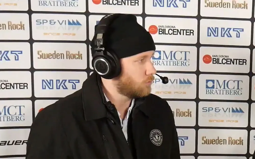 Hampus Melén, sportchef, Karlskrona