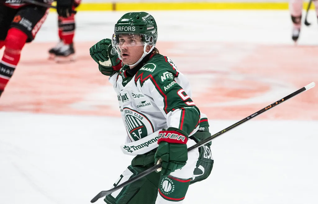 Grame Clarke imponerar för Frölunda.