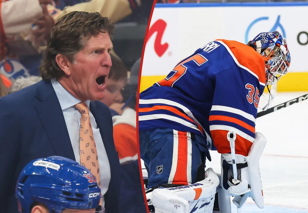 Mike Babcock var missnöjd med Tristan Jarrys premiär.