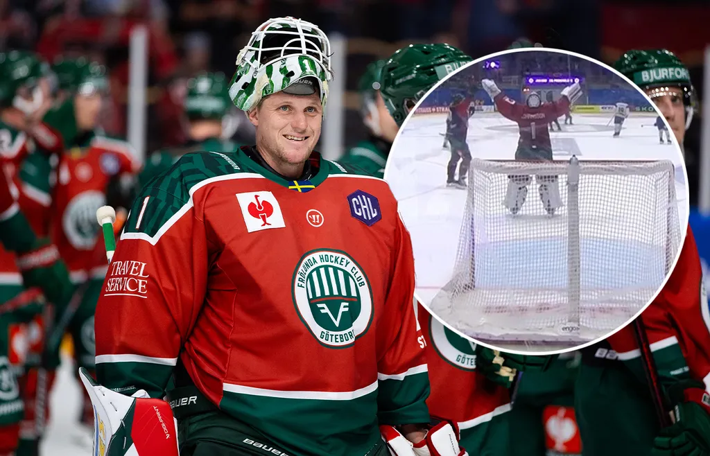 Lasse Johansson nätade i CHL-mötet. 