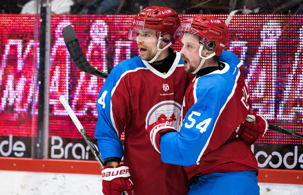 Emil Pettersson och Jonathan Dahlén kommer fortsätta spela tillsammans.
Foto: Bildbyrån.