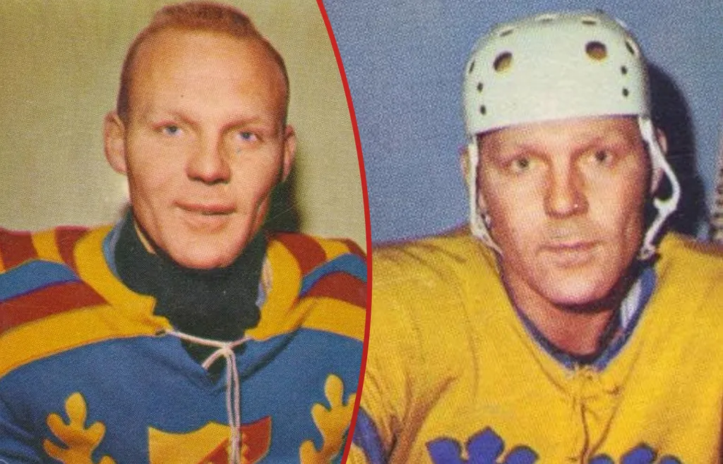 Roland Stoltz var en storspelare för både Djurgården och Tre Kronor. 
