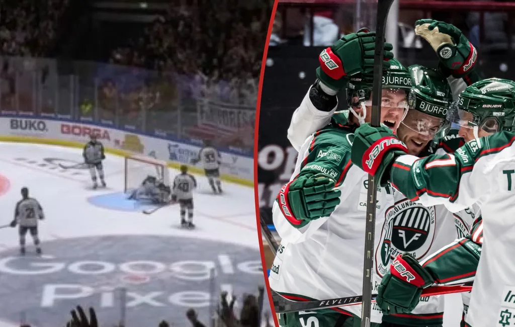 Frölunda vände och vann efter dråpliga målet.
Foto: TV4 och Bildbyrån