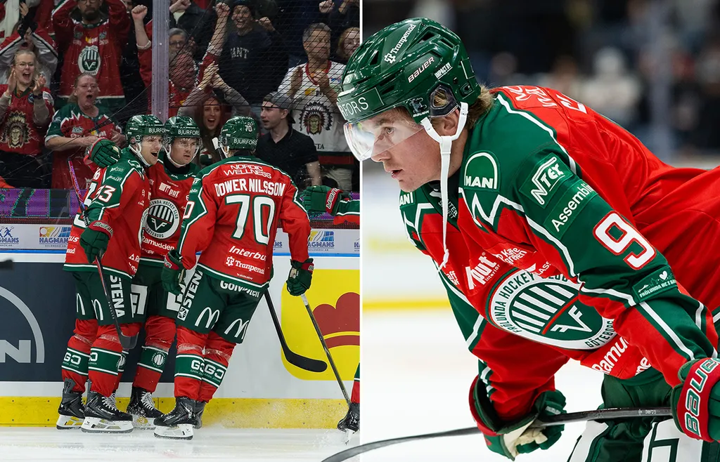 Graeme Clarke har gjort sitt första mål för Frölunda.