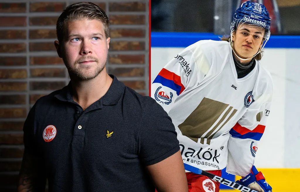 Hampus Johannesson är en av spelarna som lämnar Västervik. 