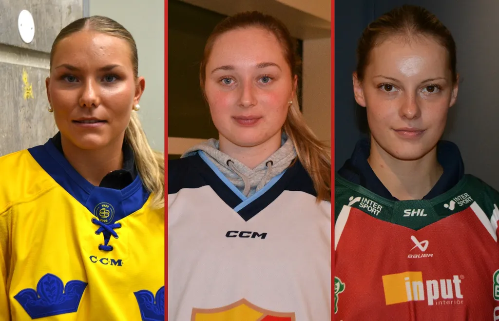Elin Svensson, Isabelle Leijonhielm och Edit Danielsson