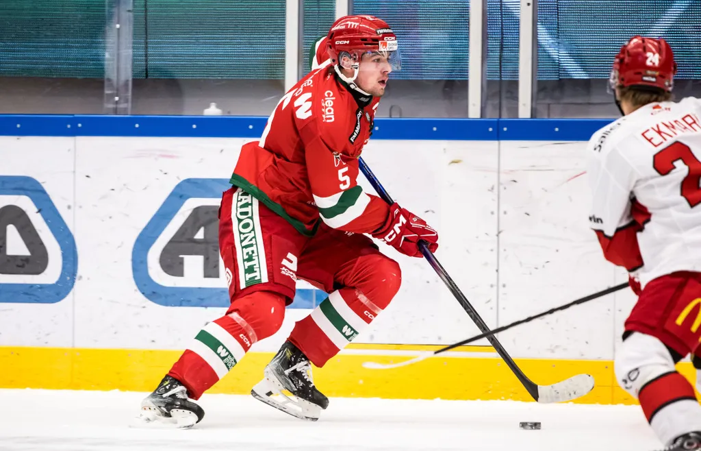 Fred Nilsson i Moras färger under förra säsongen