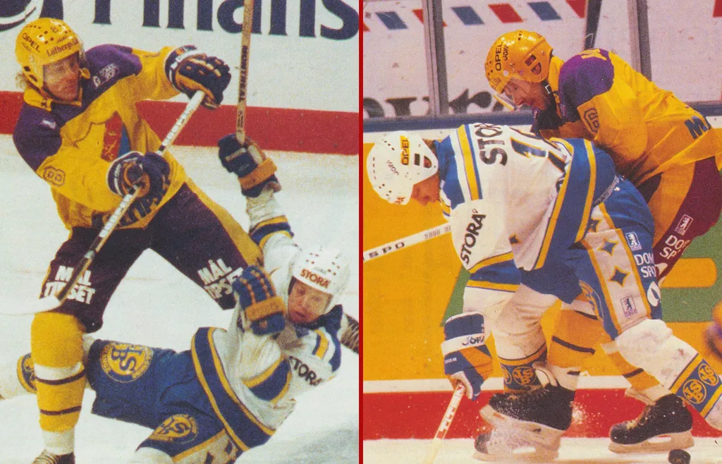 Djurgården vann mot Leksand i finalen 1989