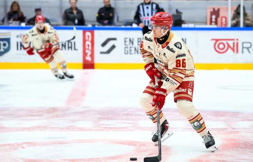 Felix Carell imponerade i Hockeyallsvenskan