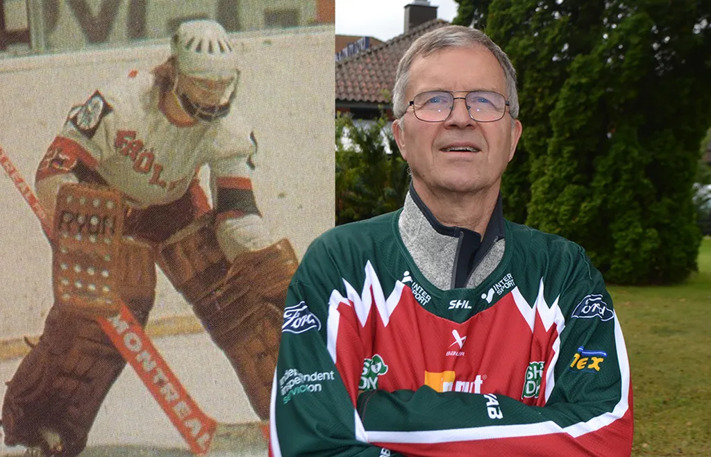 Krister Sterner i Frölunda-tröja, då och nu.