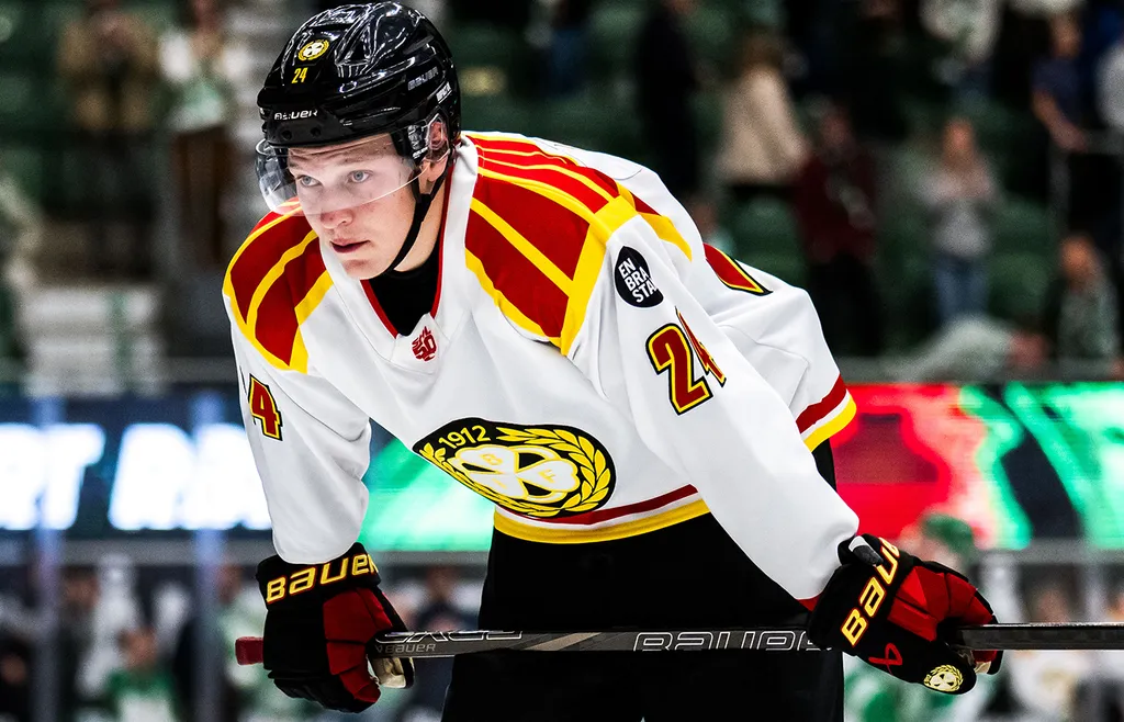 Aron Dahlqvist ska spela i HockeyAllsvenskan.