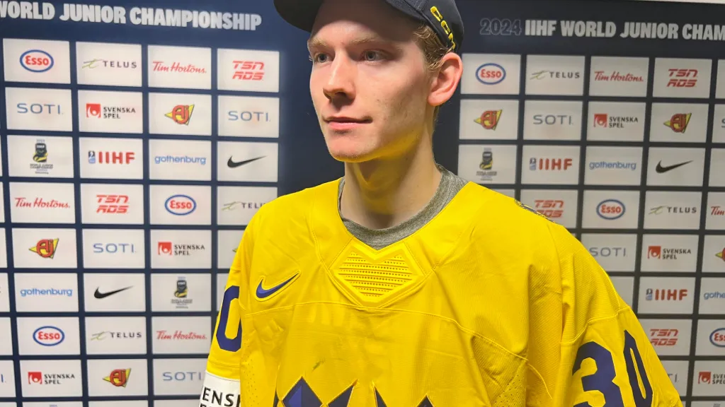 Melker Thelin under JVM för ett år sedan