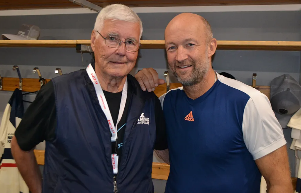 Stig Salming och Michael Nylander