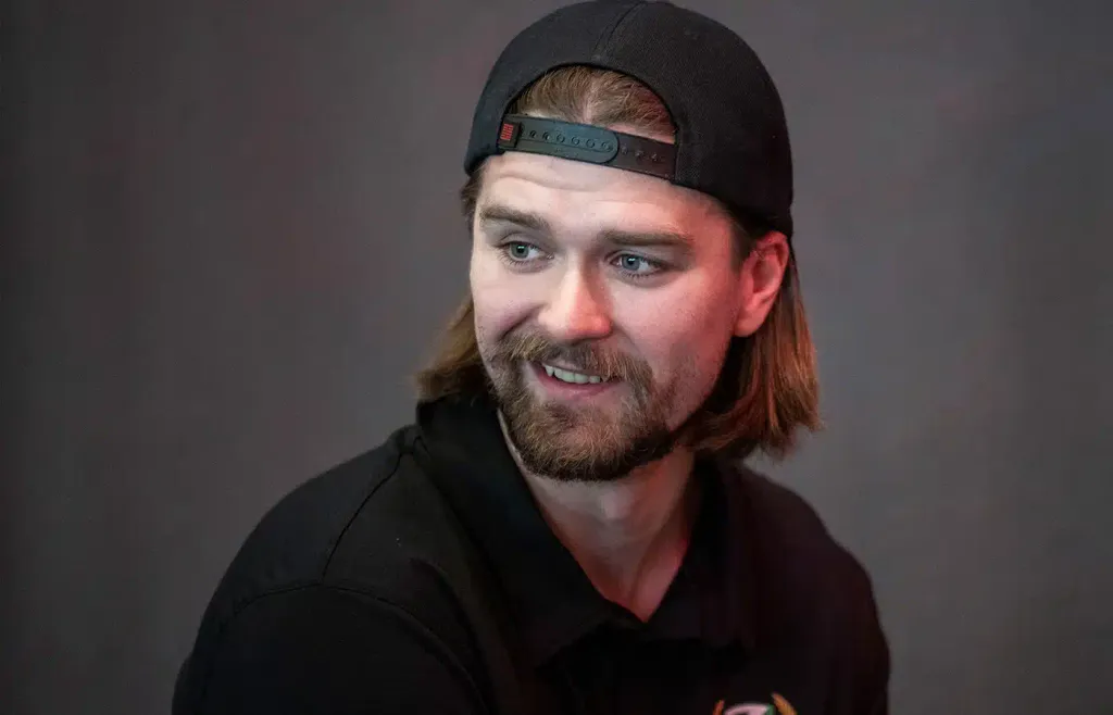 Linus Johansson är en av spelarna som har tagit den långa resan till eliten