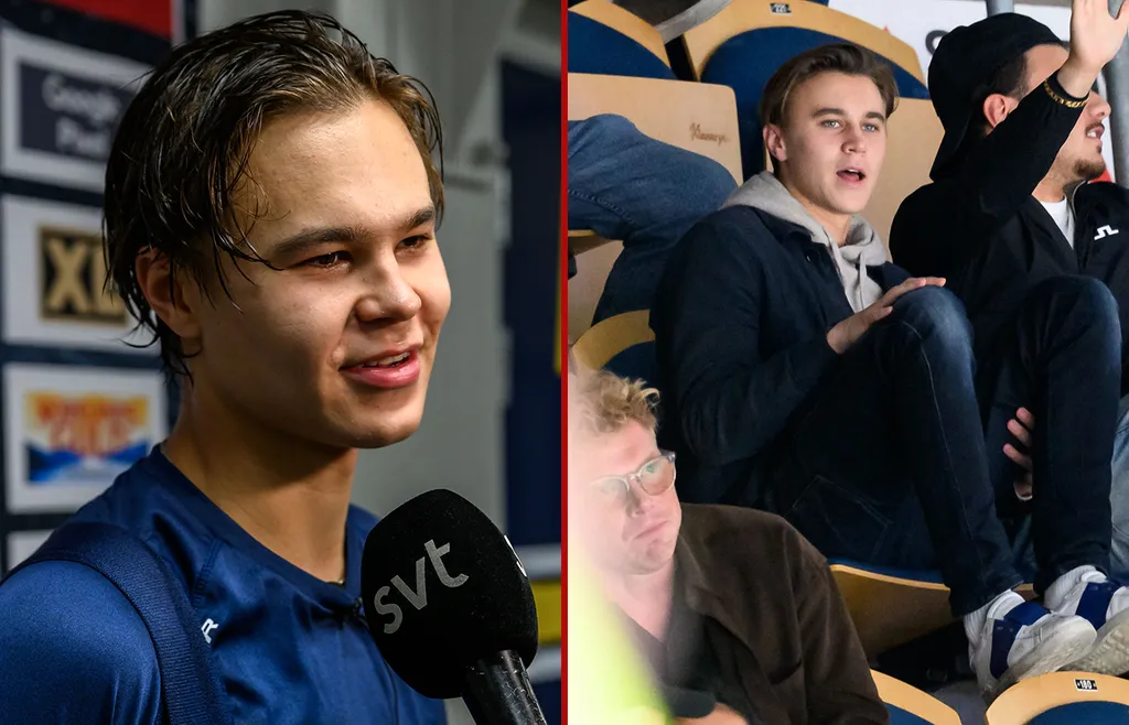 Herman Liv hade familjen, bland annat lillebror Harry Liv, på läktaren.