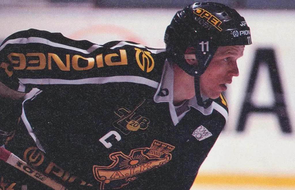 Peter Gradin spelade nästan hela sin karriär i AIK Hockey. FOTO: Arkivbild