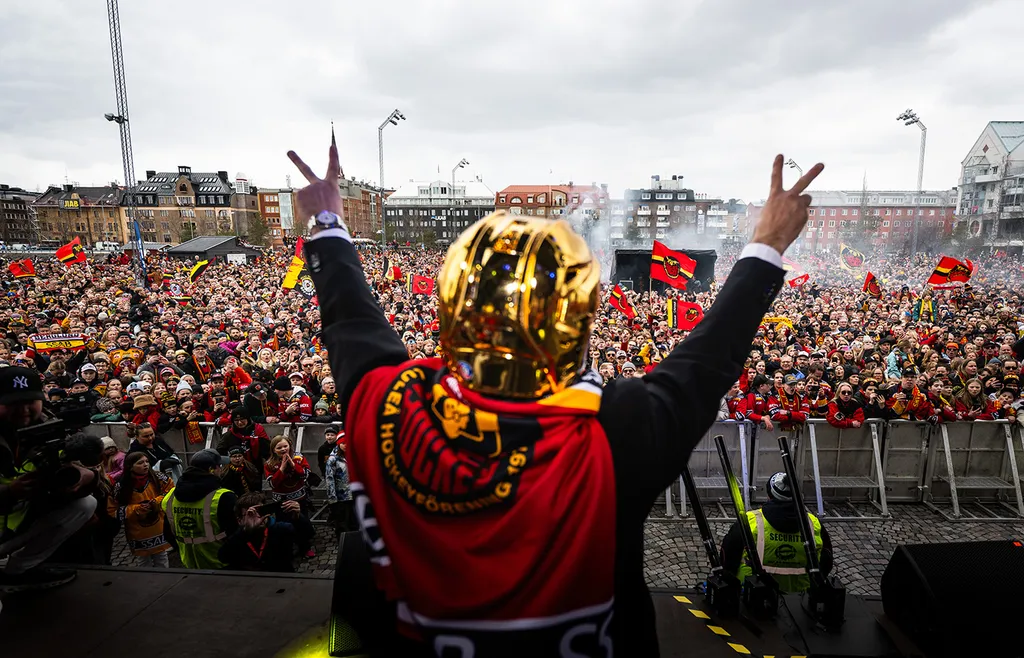 Thomas Berglund är omåttligt populär i Luleå