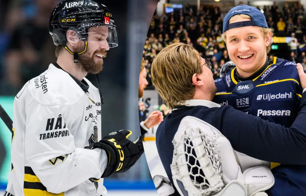 AIK:s Eric Norin och Oskarshamns Olof Glifford