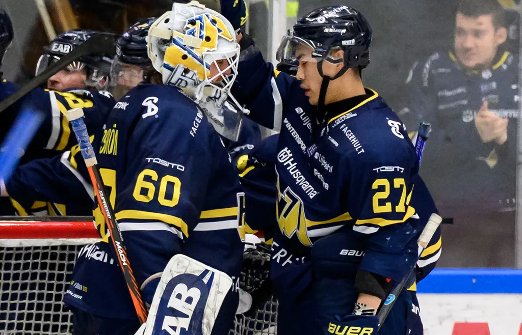Felix Sandström och Jonathan Ang blev matchvinnare för HV71 i segern mot Luleå