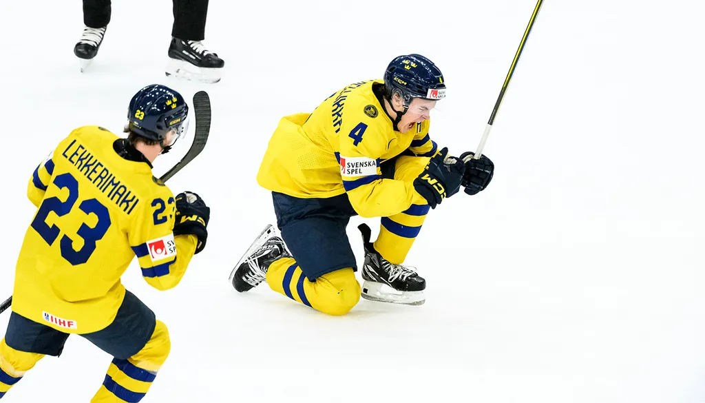Axel Sandin-Pellikka i JVM för ett år sedan