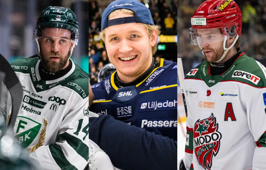 Henrik Björklund, BIK, Olof Glifford, Oskarshamn och Sebastian Ohlsson, Modo