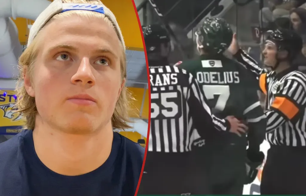 William Odelius blir avstängd – för att ha spelat med fel märke på klubban.