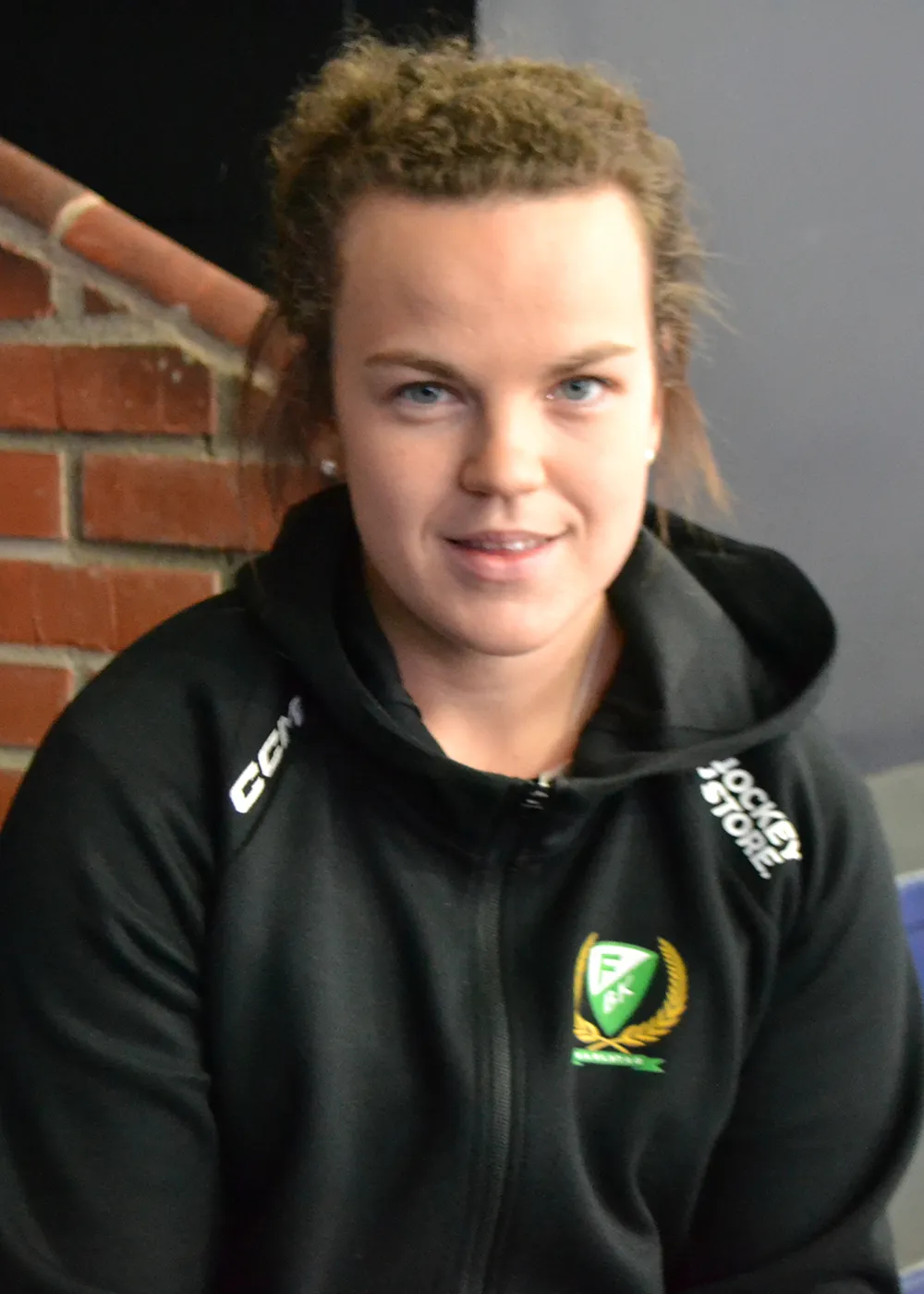 Färjestads spelande sportchef, Emma Murén