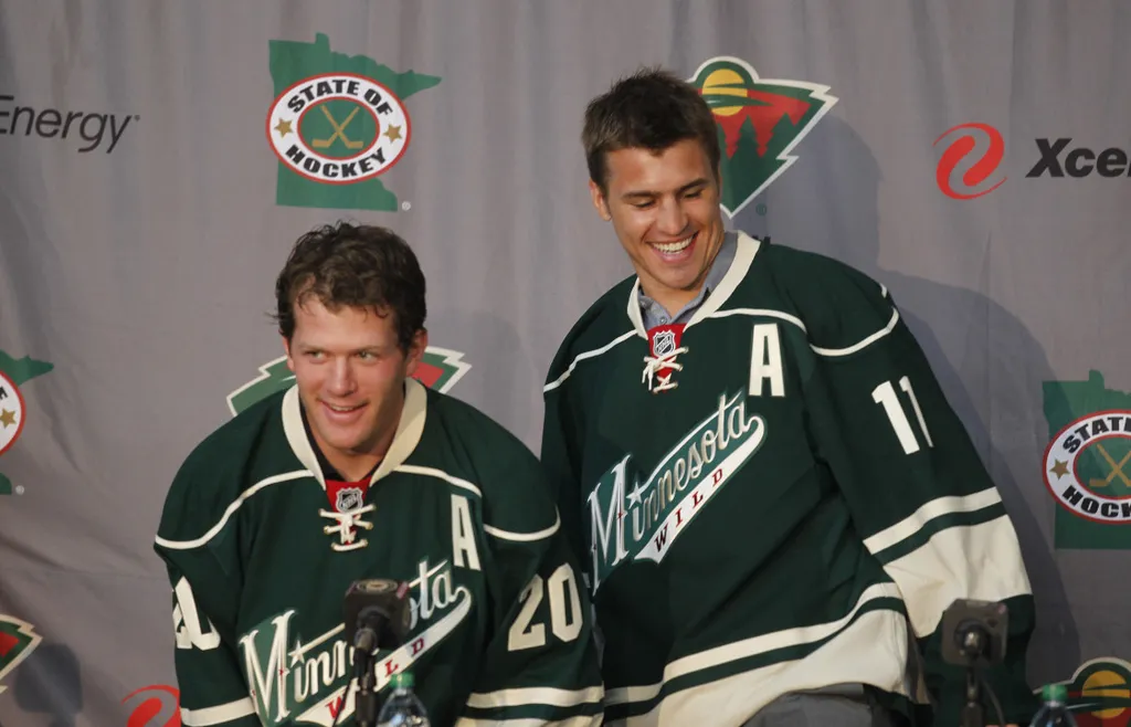 Ryan Suter och Zachc Parise skrev monsterkontrakt med Minnesota Wild sommaren 2012