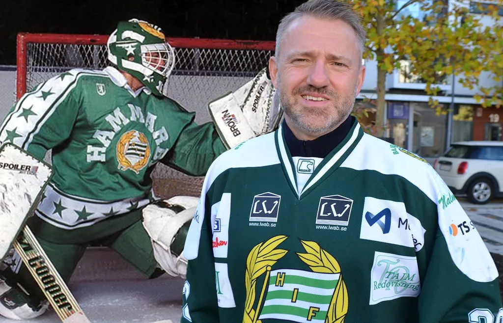 Joakim Persson i Hammarby-tröjan.
