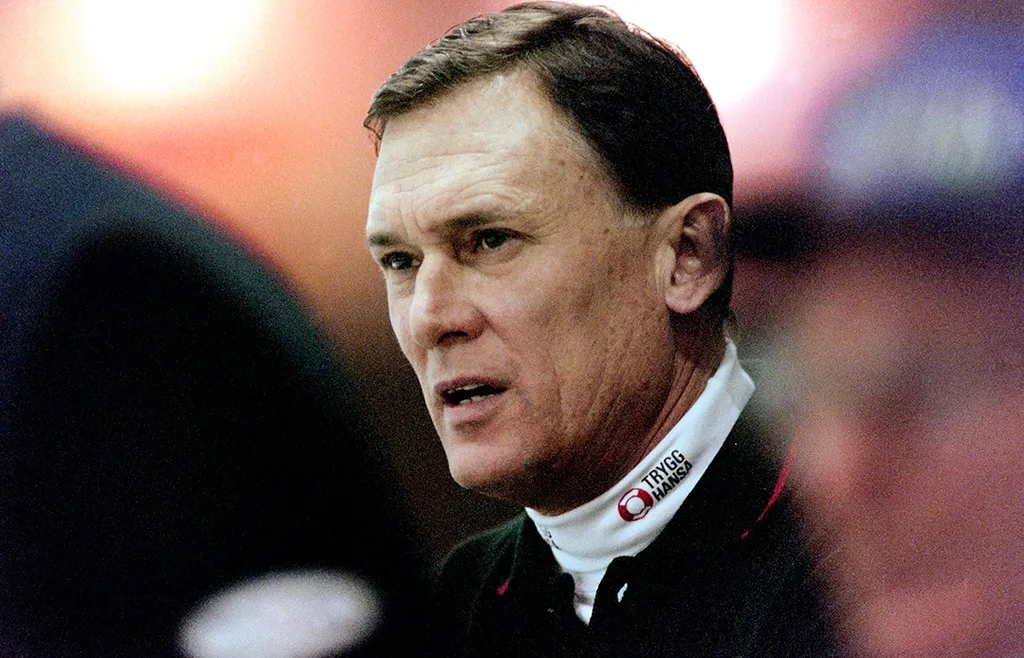 Dan Hobér kom in och blev tränare för Ratingen under säsongen 1996/97